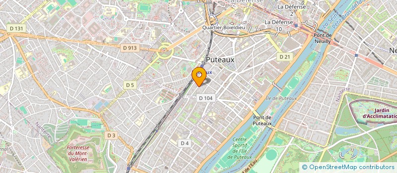 localisation de l'entreprise POLARIS DOMUS  PUTEAUX