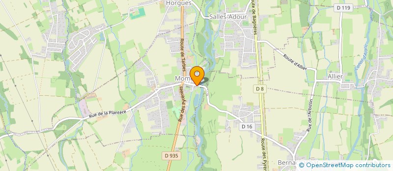 localisation de l'entreprise POLARIS FORMATION ET PREVENTION  MOMERES