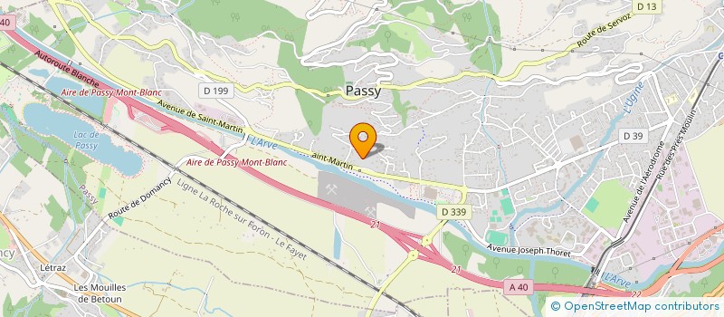 localisation de l'entreprise POLARIS FRANCE  PASSY