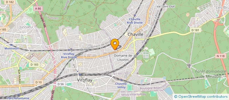 localisation de l'entreprise POLARIS IT  VIROFLAY