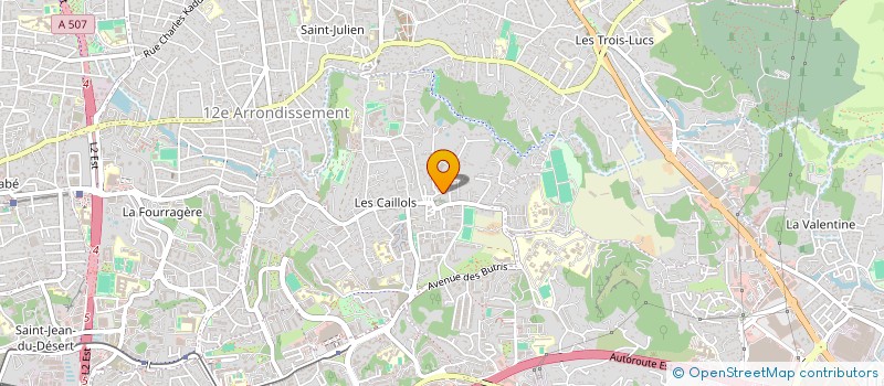 localisation de l'entreprise POLAROM à MARSEILLE