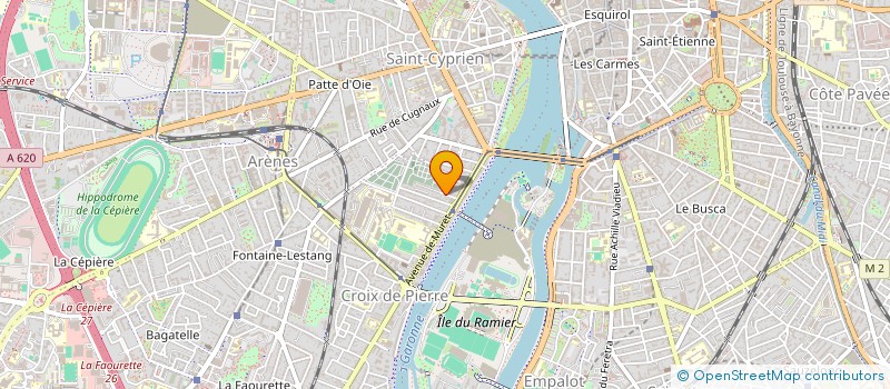 localisation de l'entreprise POLARS SUR GARONNE à TOULOUSE