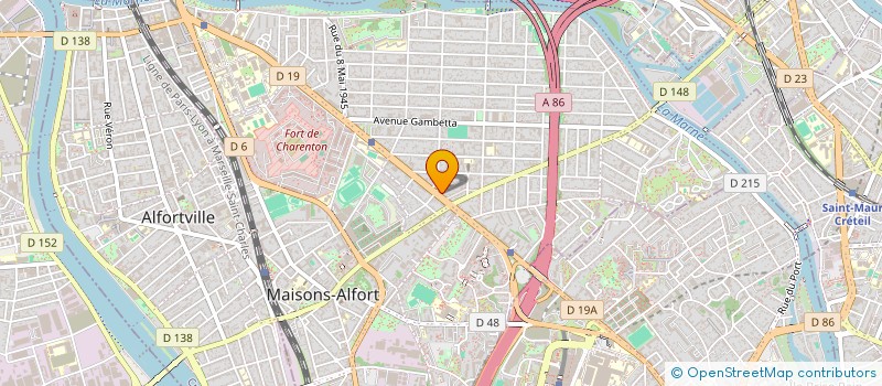 localisation de l'entreprise POLARYS à MAISONS-ALFORT