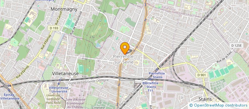 localisation de l'entreprise POLAT à PIERREFITTE-SUR-SEINE
