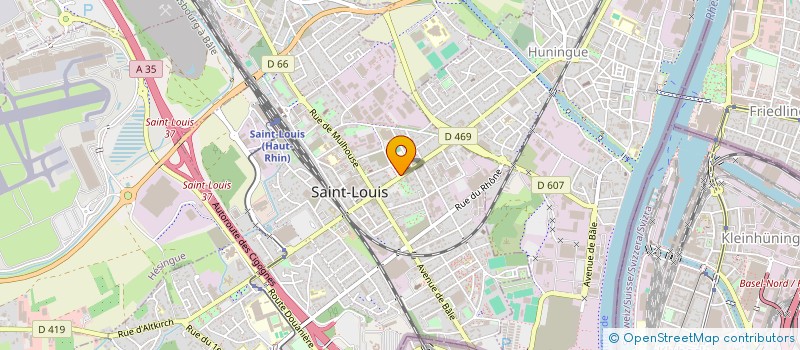 localisation de l'entreprise POLAT à SAINT-LOUIS