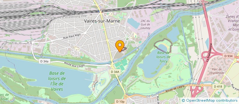 localisation de l'entreprise POLAT CHARPENTE  VILLEPARISIS