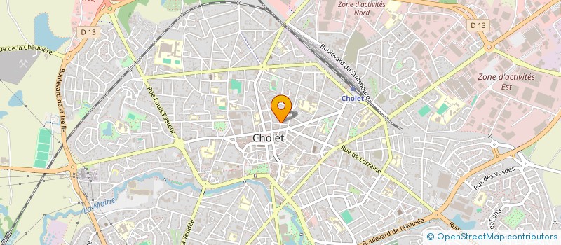 localisation de l'entreprise POLATOUCHE à CHOLET