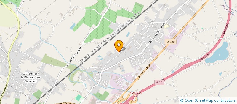 localisation de l'entreprise POLBERT  MONTAUBAN