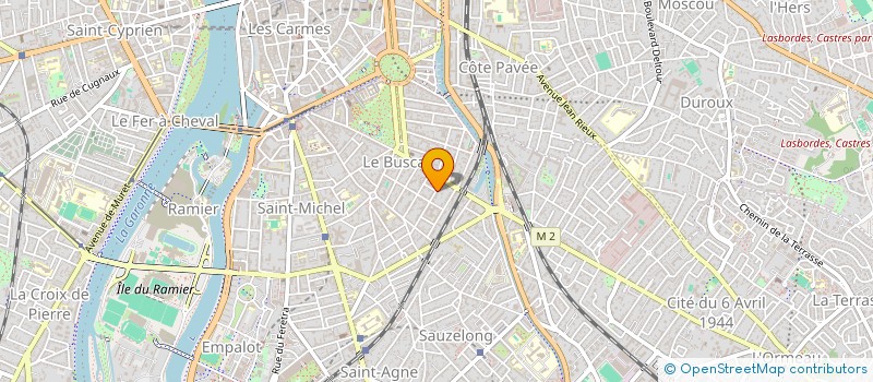 localisation de l'entreprise POLCAR à TOULOUSE