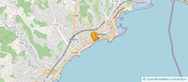 localisation de l'entreprise POLDO à MENTON