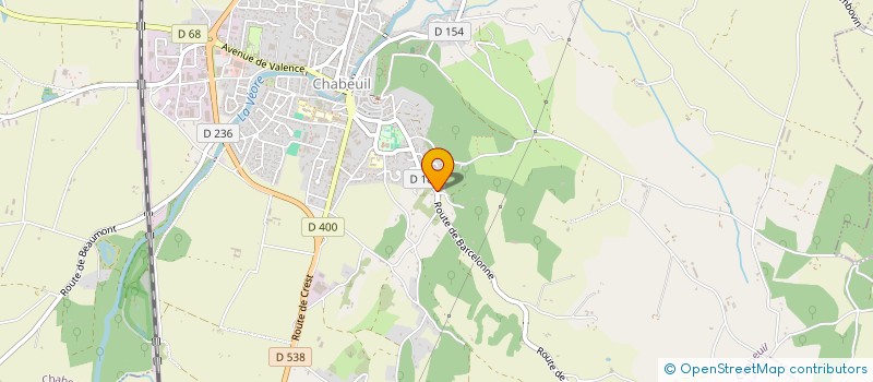 localisation de l'entreprise POLE à CHABEUIL
