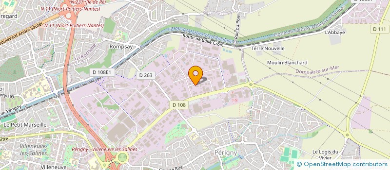 localisation de l'entreprise POLE ACCESS  PERIGNY