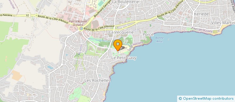 localisation de l'entreprise POLE ACHATS SUPPLY CHAIN ATLANTIQUE  PORNICHET