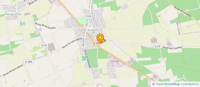 localisation de l'entreprise POLE AIR  SAINT-ANDIOL