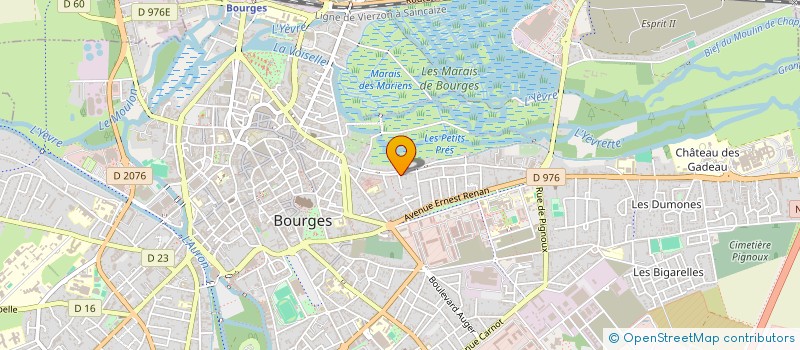 localisation de l'entreprise POLE AND DANCE PASSION BOURGES  BOURGES