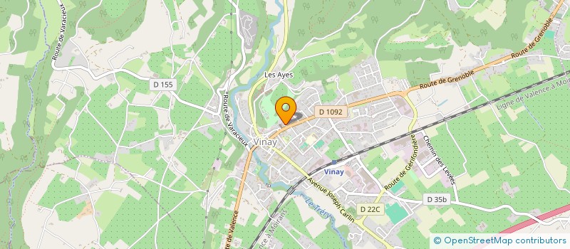 localisation de l'entreprise POLE AND MOVE  RIVES