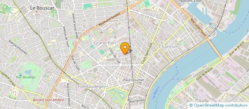 localisation de l'entreprise POLE ART FRANCE  BORDEAUX