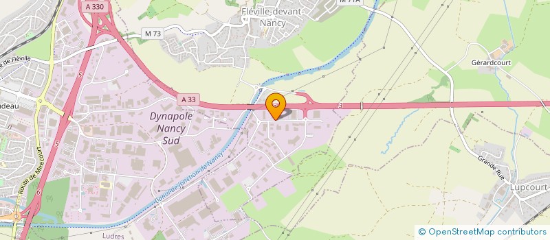 localisation de l'entreprise POLE ASCENDANCE  FLEVILLE-DEVANT-NANCY