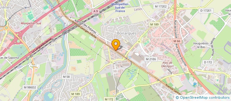 localisation de l'entreprise POLE AUTONOMIE SANTE à LATTES