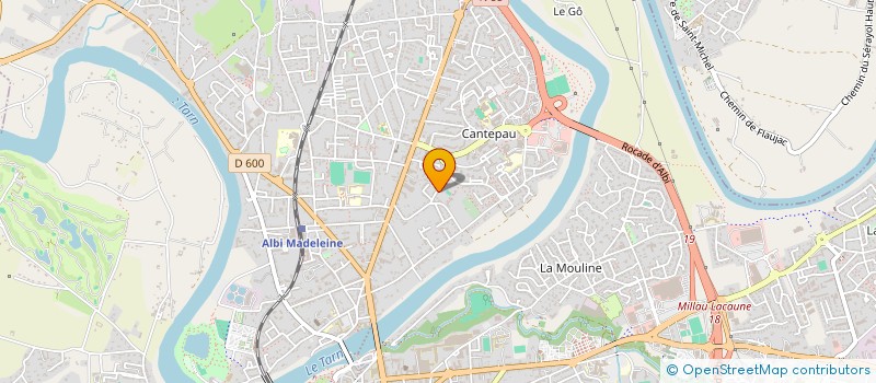 localisation de l'entreprise POLE AVENIR RETRAITE à ALBI