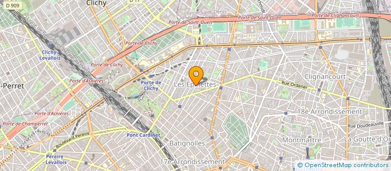 localisation de l'entreprise POLE BATIMENT  PARIS