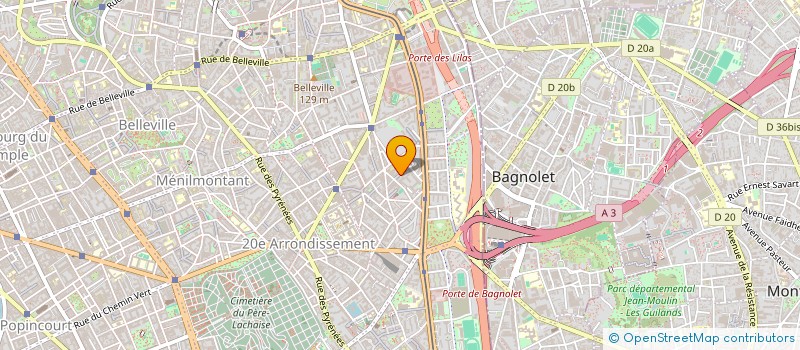 localisation de l'entreprise POLE BOIS SERVICES à PARIS