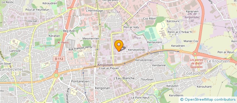 localisation de l'entreprise POLE BTS ALTERNANCE à BREST