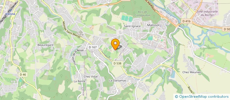 localisation de l'entreprise POLE BY ANGIE  VIENNE