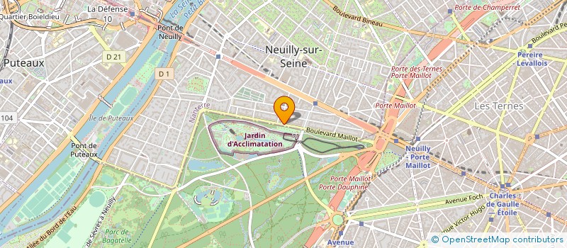 localisation de l'entreprise POLE CLAIRIONS à NEUILLY-SUR-SEINE
