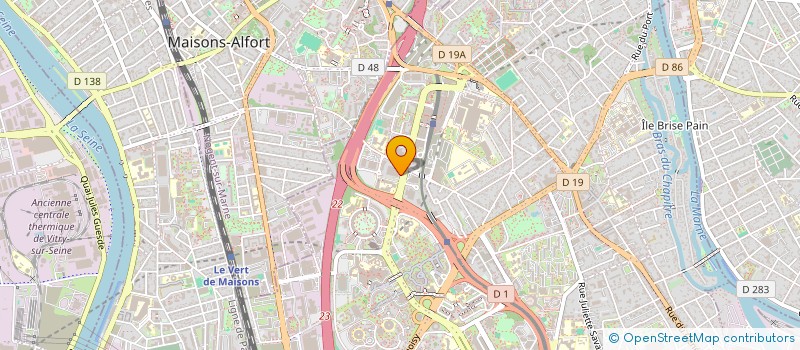 localisation de l'entreprise POLE COMPETENCES INITIATIVES POUR L INSERTION ET L EMPLOI à CRETEIL
