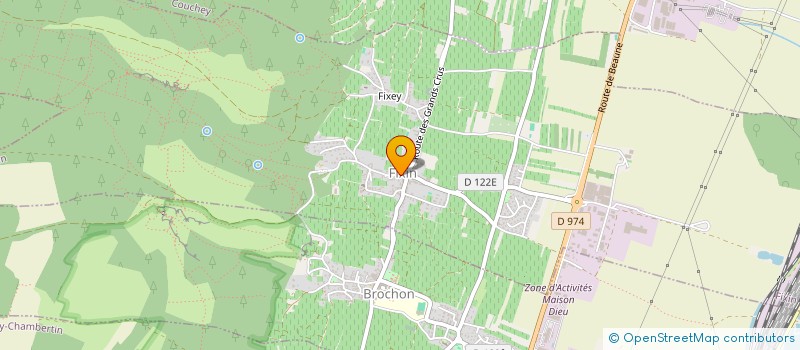 localisation de l'entreprise POLE CREDIT  FIXIN