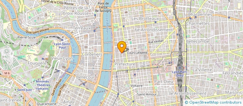 localisation de l'entreprise POLE D'AIDES CONTRE L'ISOLEMENT ET LA XENOPHOBIE  LYON