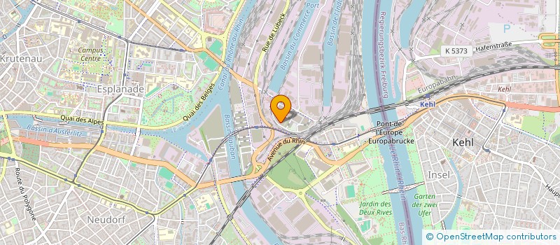 localisation de l'entreprise POLE D'ANIMATION TERRITORIAL DE L'ESS DE L'EUROMETROPOLE ET DE LA VILLE DE STRASBOURG à STRASBOURG