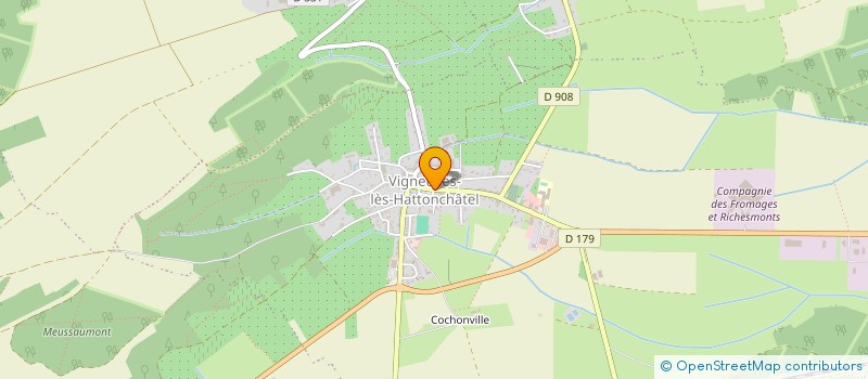 localisation de l'entreprise POLE D'EQUILIBRE TERRITORIAL ET RURAL COEUR DE LORRAINE à VIGNEULLES-LES-HATTONCHATEL
