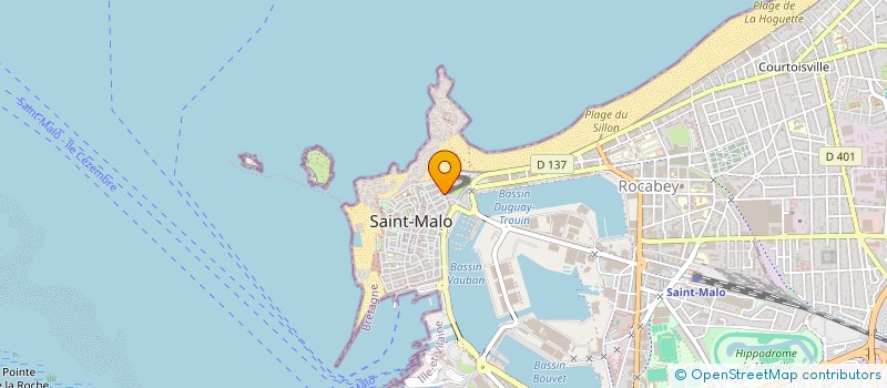 localisation de l'entreprise POLE D'EQUILIBRE TERRITORIAL ET RURAL DU PAYS DE SAINT MALO à SAINT-MALO