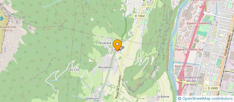 localisation de l'entreprise POLE DANCE ADDICT MEYLAN  MEYLAN