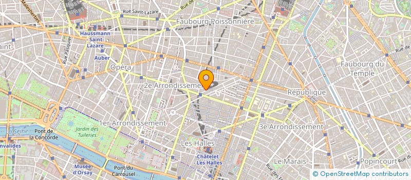 localisation de l'entreprise POLE DANCE ATTITUDE à PARIS