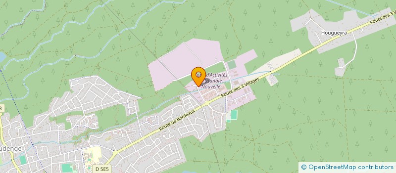 localisation de l'entreprise POLE DANCE AUDENGE  AUDENGE