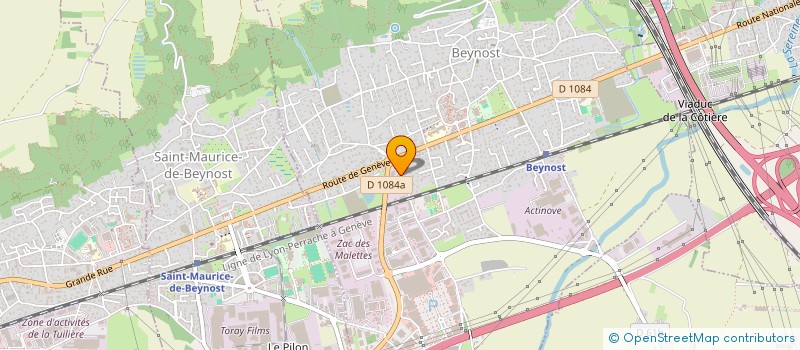 localisation de l'entreprise POLE DE COHESION ET DE FORMATION LYON EST à BEYNOST