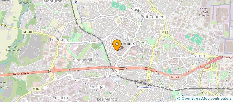 localisation de l'entreprise POLE DE PROTECTION SOCIALE COMPLEMENTAIRE à COLOMIERS