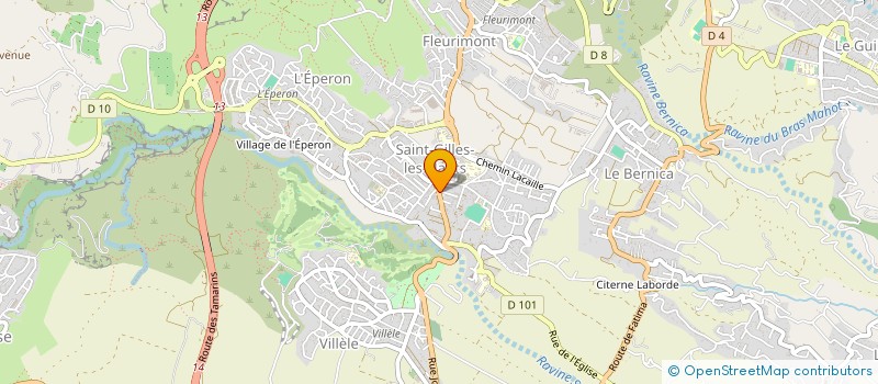 localisation de l'entreprise POLE DE REUSSITE SCOLAIRE A DOMICILE à SAINT-PAUL