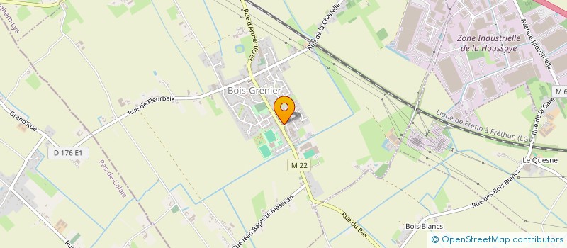 localisation de l'entreprise POLE DE SANTE DE BOIS-GRENIER  BOIS-GRENIER