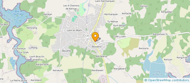 localisation de l'entreprise POLE DE SANTE DES 3 RIVIERES  CRACH