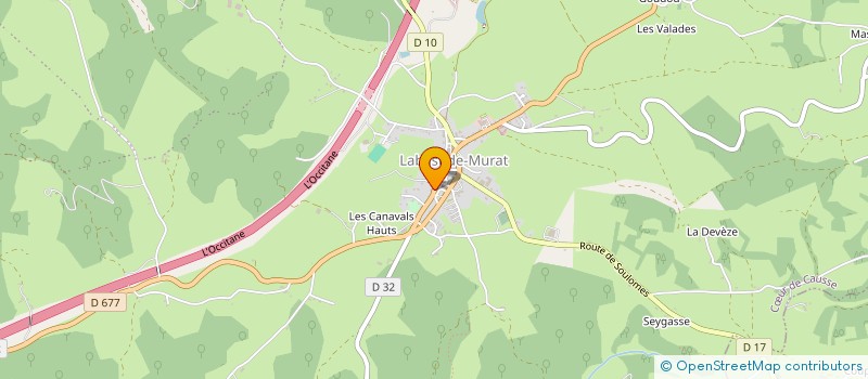 localisation de l'entreprise POLE DE SANTE EVA EDUQUER ET VIVRE EN AUTONOMIE à COEUR DE CAUSSE