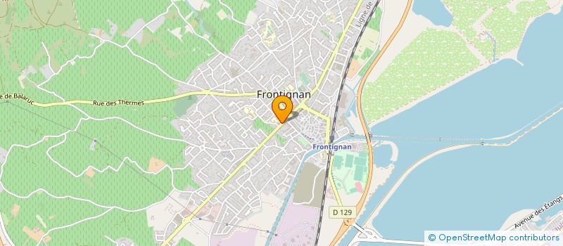 localisation de l'entreprise POLE DE SANTE INTERPROFESSIONNEL DE FRONTIGNAN LA PEYRADE à FRONTIGNAN
