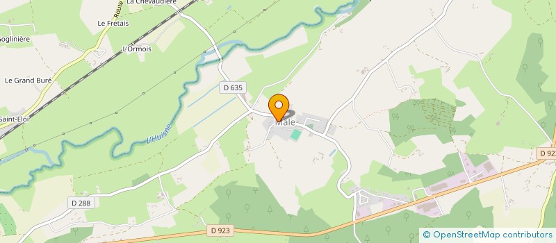 localisation de l'entreprise POLE DE SANTE LIBERAL AMBULATOIRE DU VAL D'HUISNE ORNAIS - PSLA VHO à VAL-AU-PERCHE