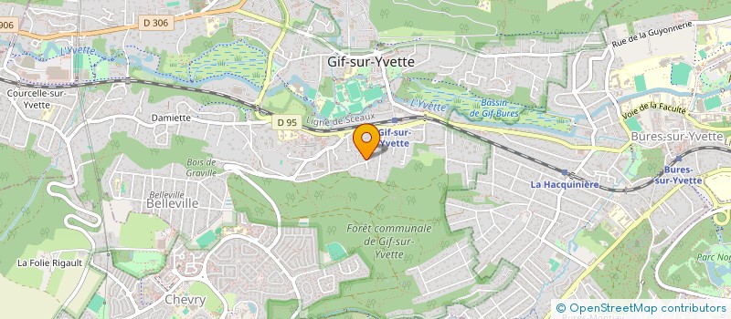 localisation de l'entreprise POLE DES ARTS NOMADES à GIF-SUR-YVETTE