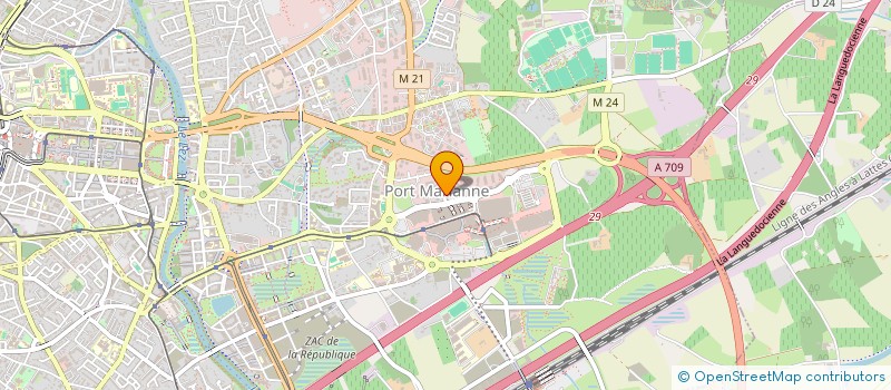 localisation de l'entreprise POLE DES TECHNOLOGIES DE SANTE à MONTPELLIER
