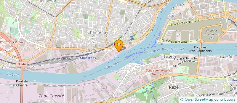 localisation de l'entreprise POLE EMPLOI PAYS DE LOIRE à NANTES