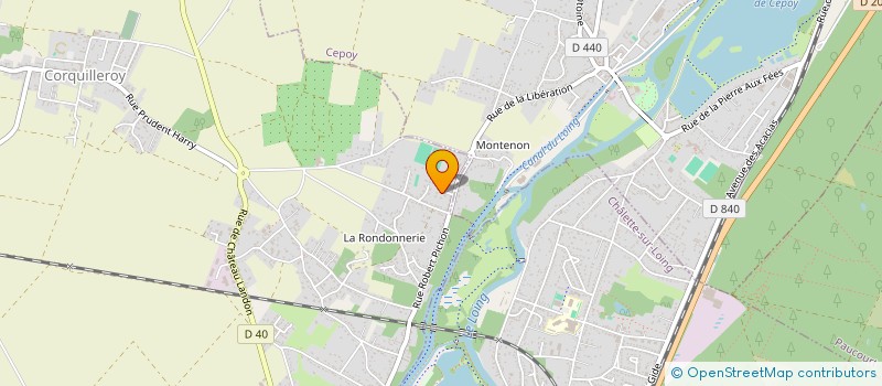 localisation de l'entreprise POLE ENERGIE 2.0  CORQUILLEROY
